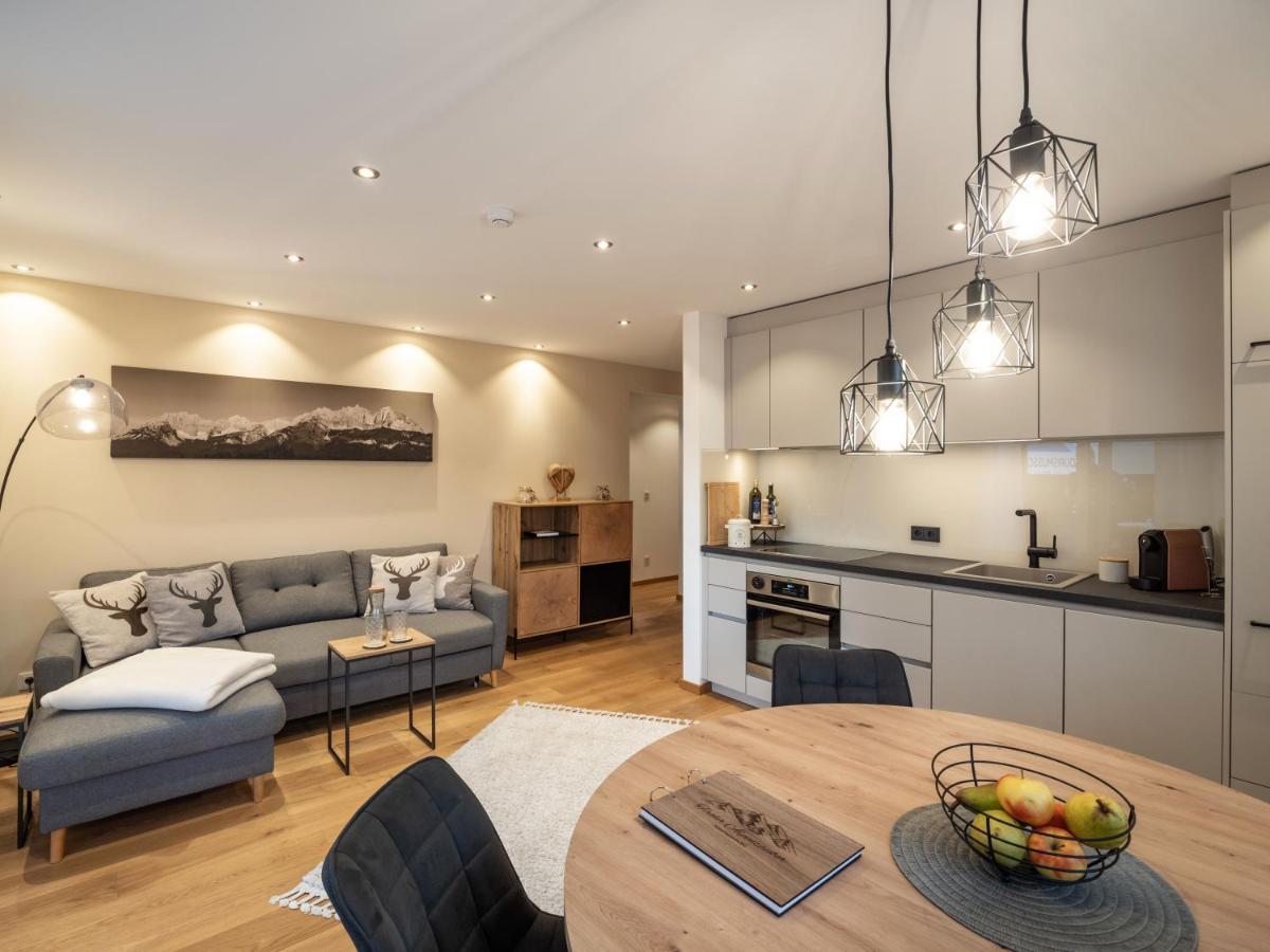 Ferienwohnung "Tiroler Alpenzauber" Sankt Johann in Tirol Buitenkant foto